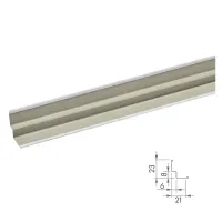 Пристенный молдинг ARMSTRONG Shadowline Retail Zn 3000х15x8х6х15 мм, белый Пристенный молдинг ARMSTRONG Shadowline Retail Zn 3000х15x8х6х15 мм, белый