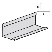 Пристенный молдинг ARMSTRONG Retail Zn 3000х19x24 мм, белый Пристенный молдинг ARMSTRONG Retail Zn 3000х19x24 мм, белый