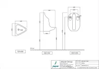 Писсуар настенный Jaquar Urinal URS-WHT-13261 Белый