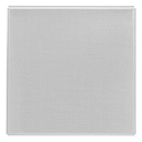 Кассетный потолок Албес AP600A6/45°/Т-24 Tegular 24 белый матовый перфорация F d=1,5 Эконом