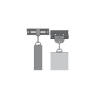 Армстронг OPTIMA Baffle CURVES Прямоугольный 1200x400мм, белый