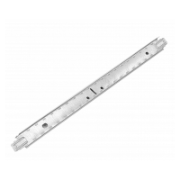 Подвесная система Албес T-24 Евро рейка поперечная высота профиля 29мм, длина 600мм, белый матовый